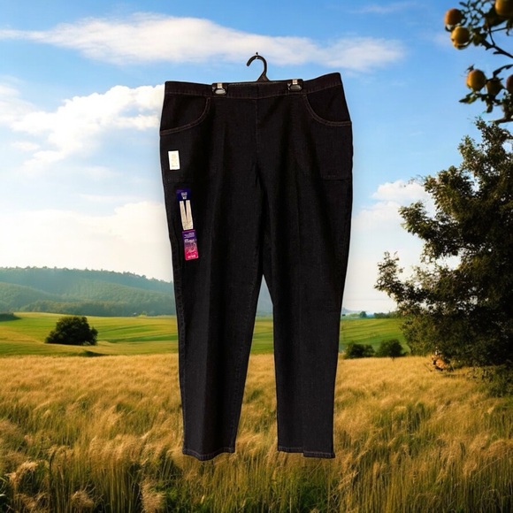 NWT JMS Just My Size Classic Stretch Jeans - Picture 4 of 13